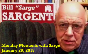 Monday Moments with Sarge - January 29, 2018